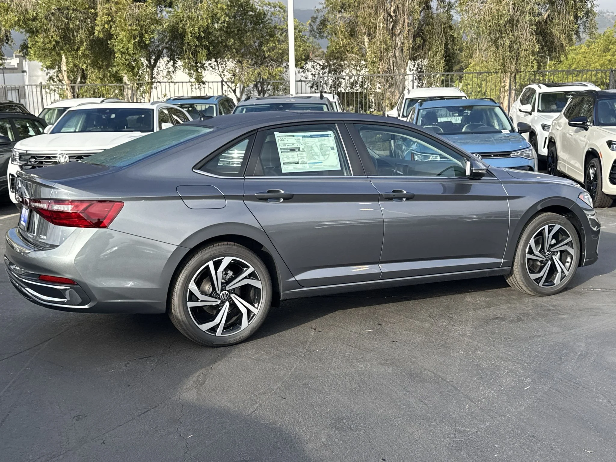 New 2026 Platinum Gray Metallic Volkswagen SEL image 8
