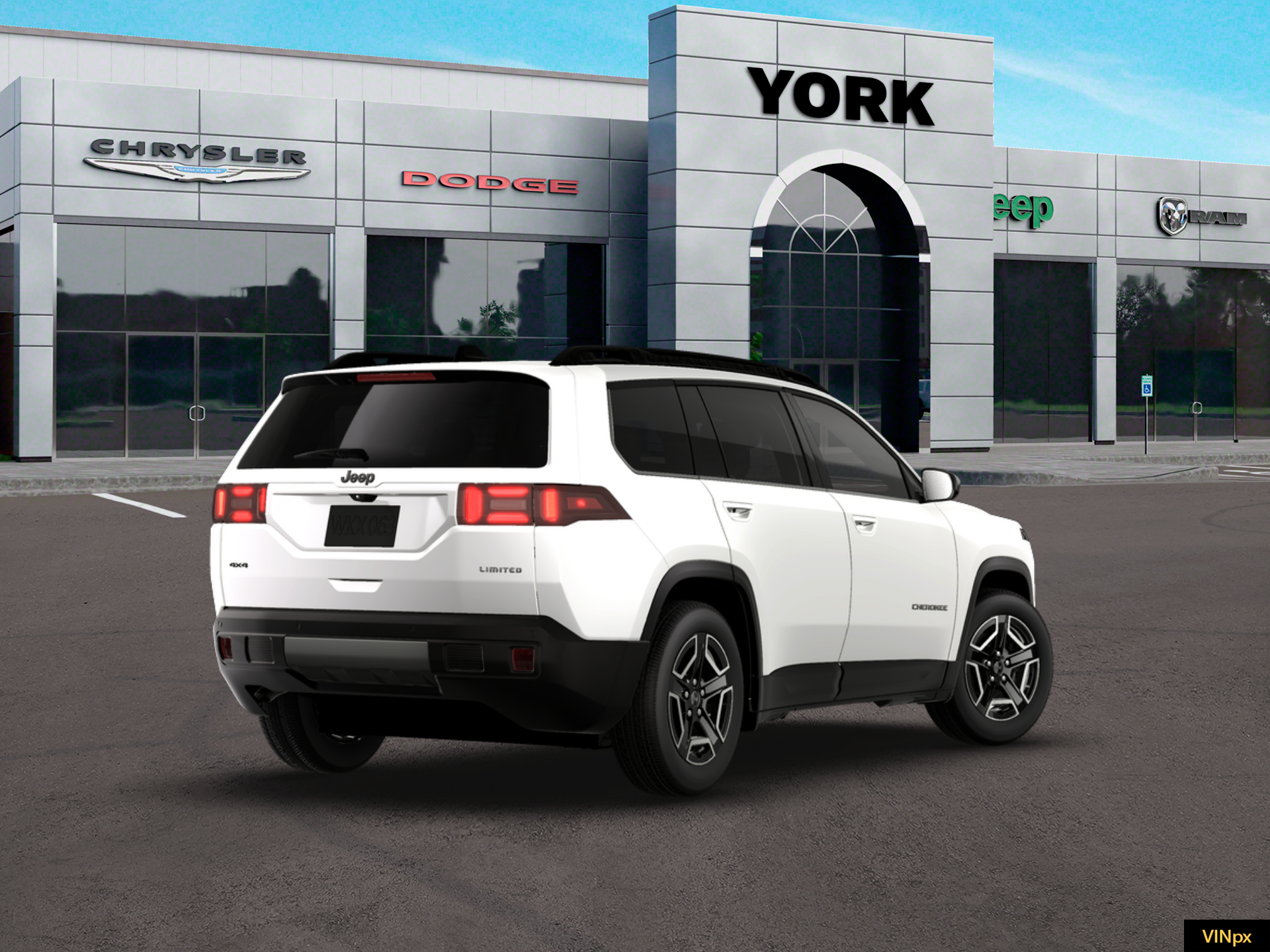 New 2026 Bright White Clearcoat Jeep Limited image 7