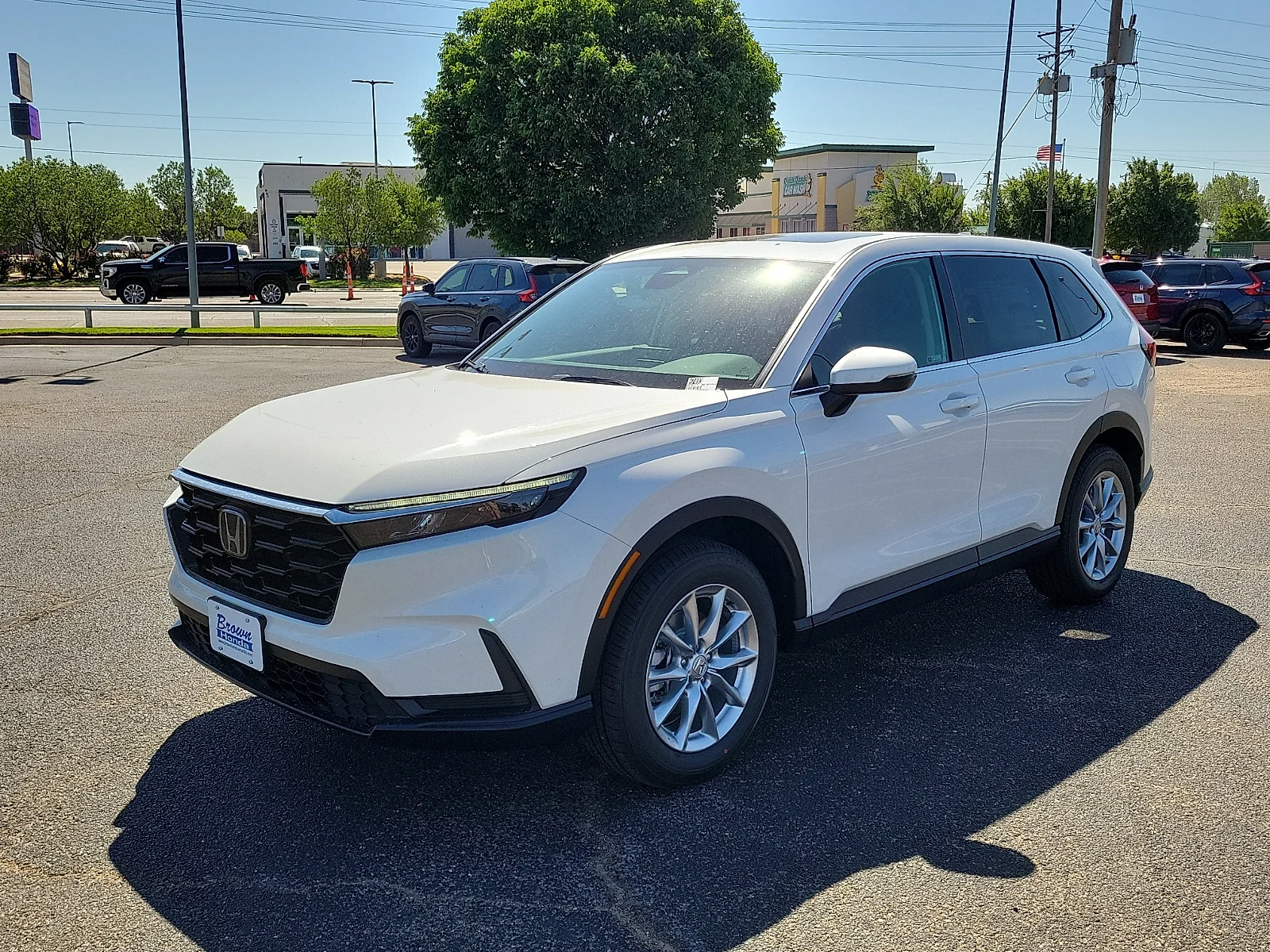 New 2026 Platinum White Pearl Honda EX AWD image 5