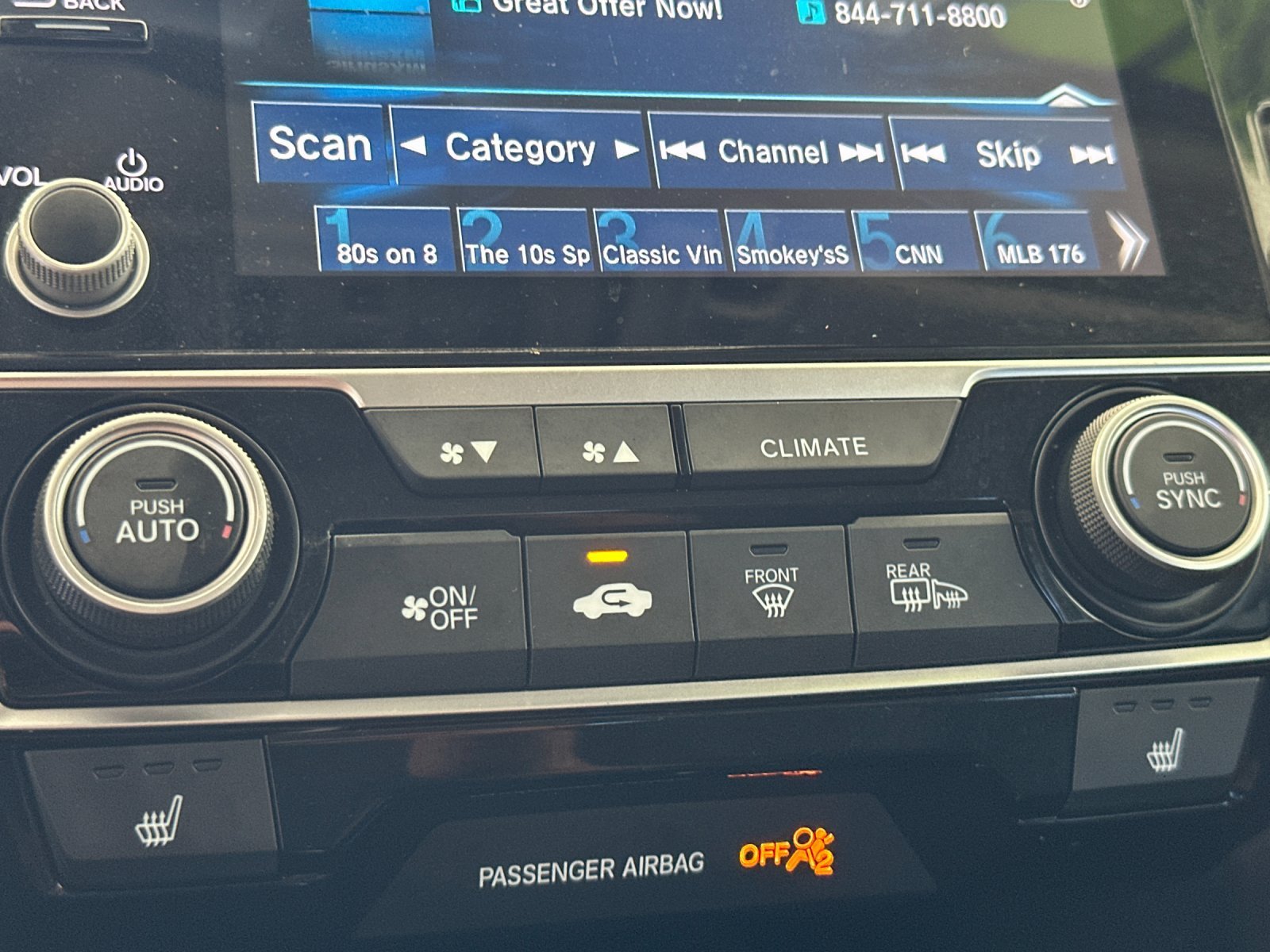 Used 2021 Aegean Blue Metallic Honda EX image 18