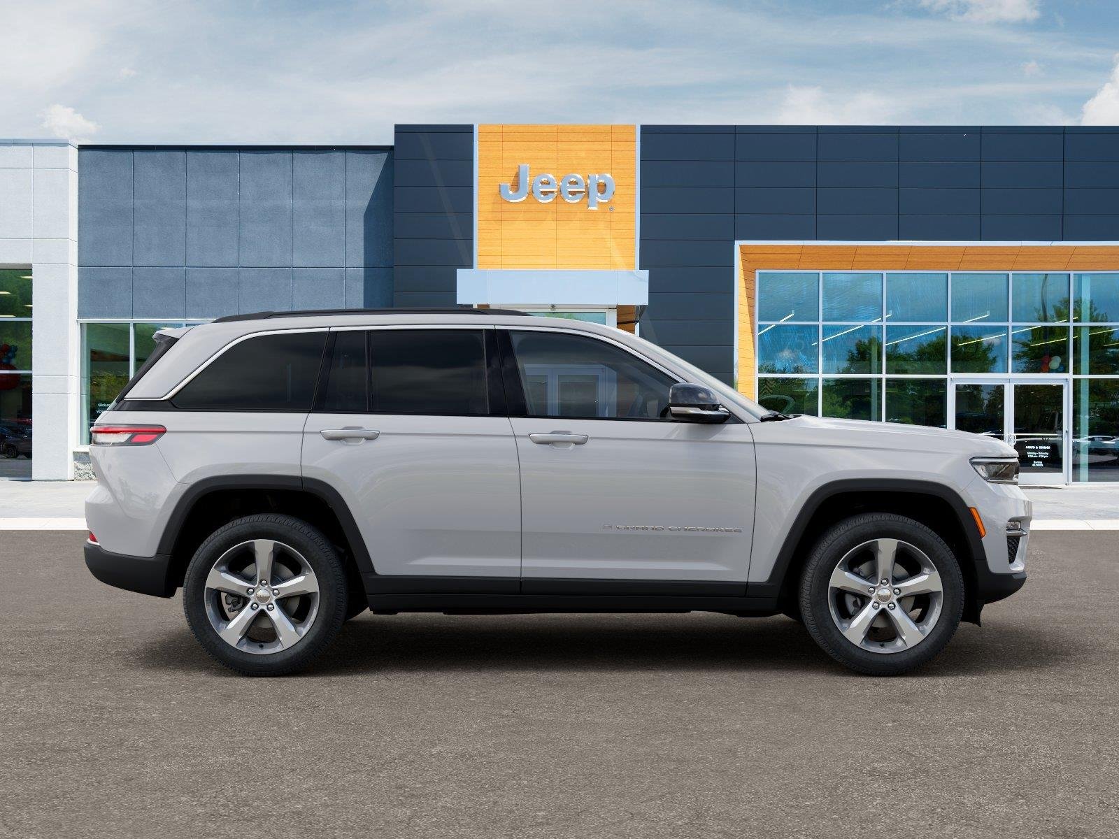 New 2025 Bright White Clear-Coat Exterior Paint Jeep Limited image 21