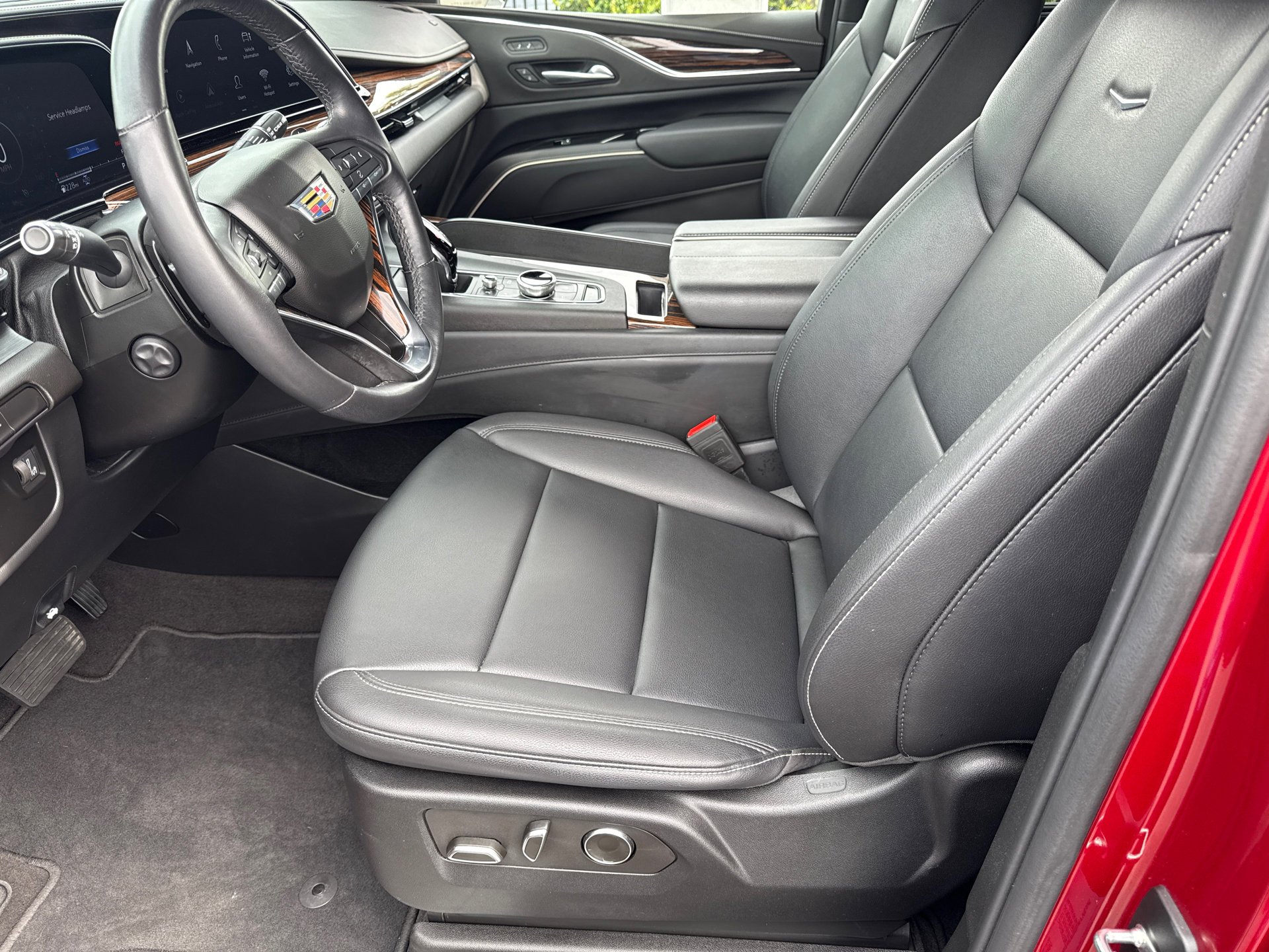 Used 2024 Radiant Red Tintcoat Cadillac Luxury image 23