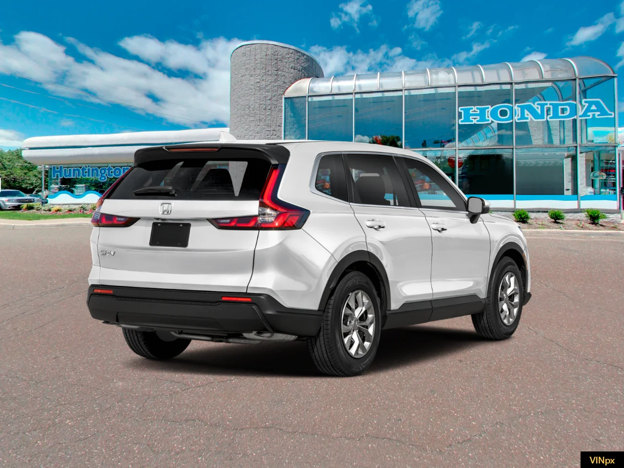New 2026 Platinum White Pearl Honda LX AWD image 2