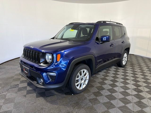 Certified Used 2021 Blue Jeep Latitude image 5