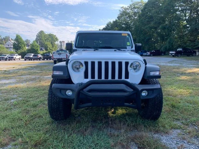 Used 2020 White Jeep Unlimited Sport S image 3
