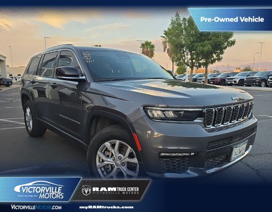 Used 2021 Gray Jeep Limited image 1