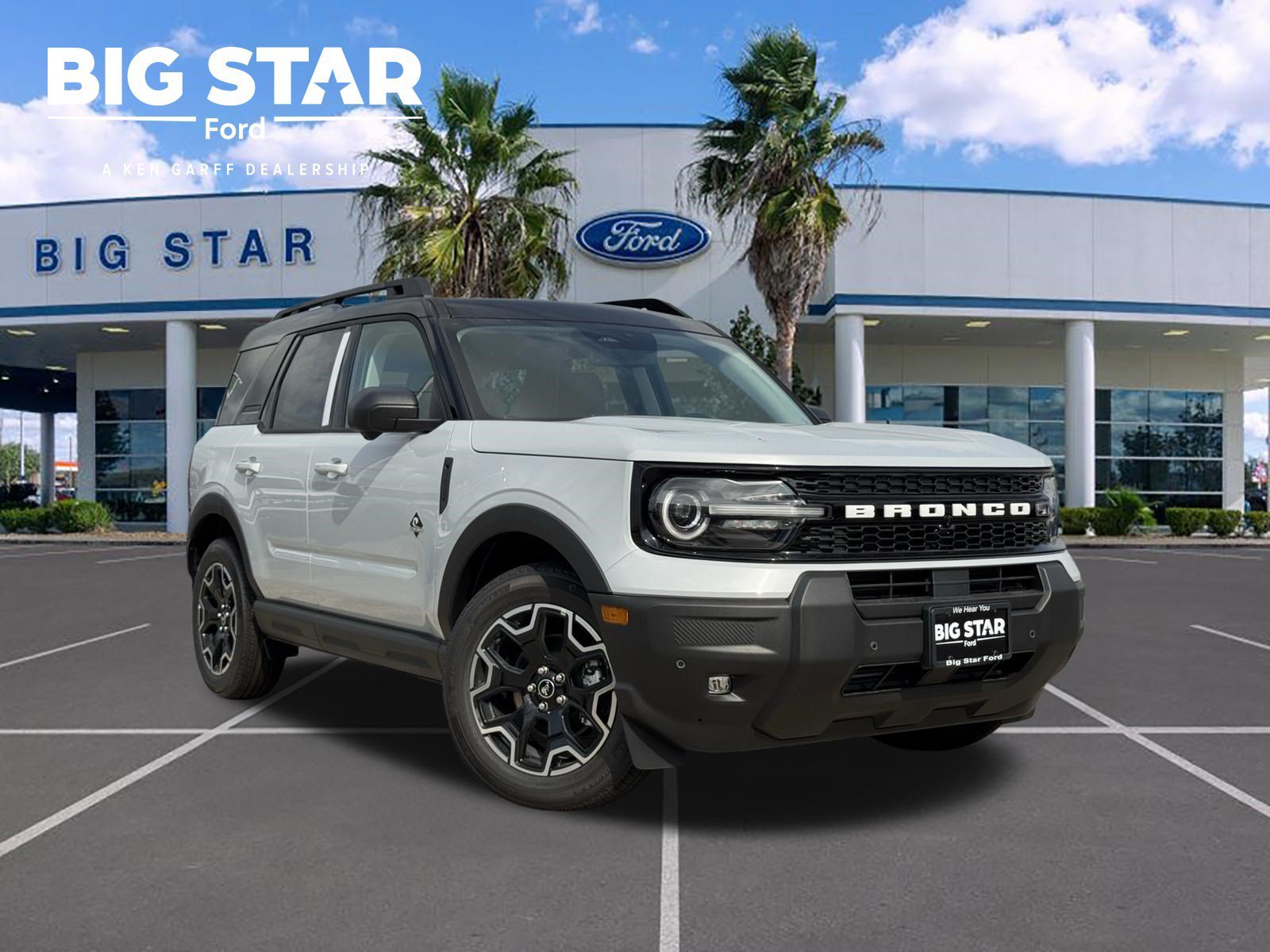 New 2026 Space White Metallic Ford Outer Banks image 1
