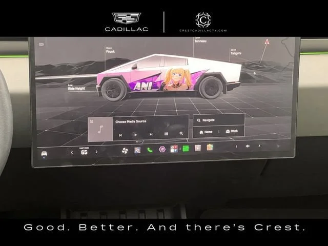 Used 2025 Silver Tesla All-Wheel Drive image 13