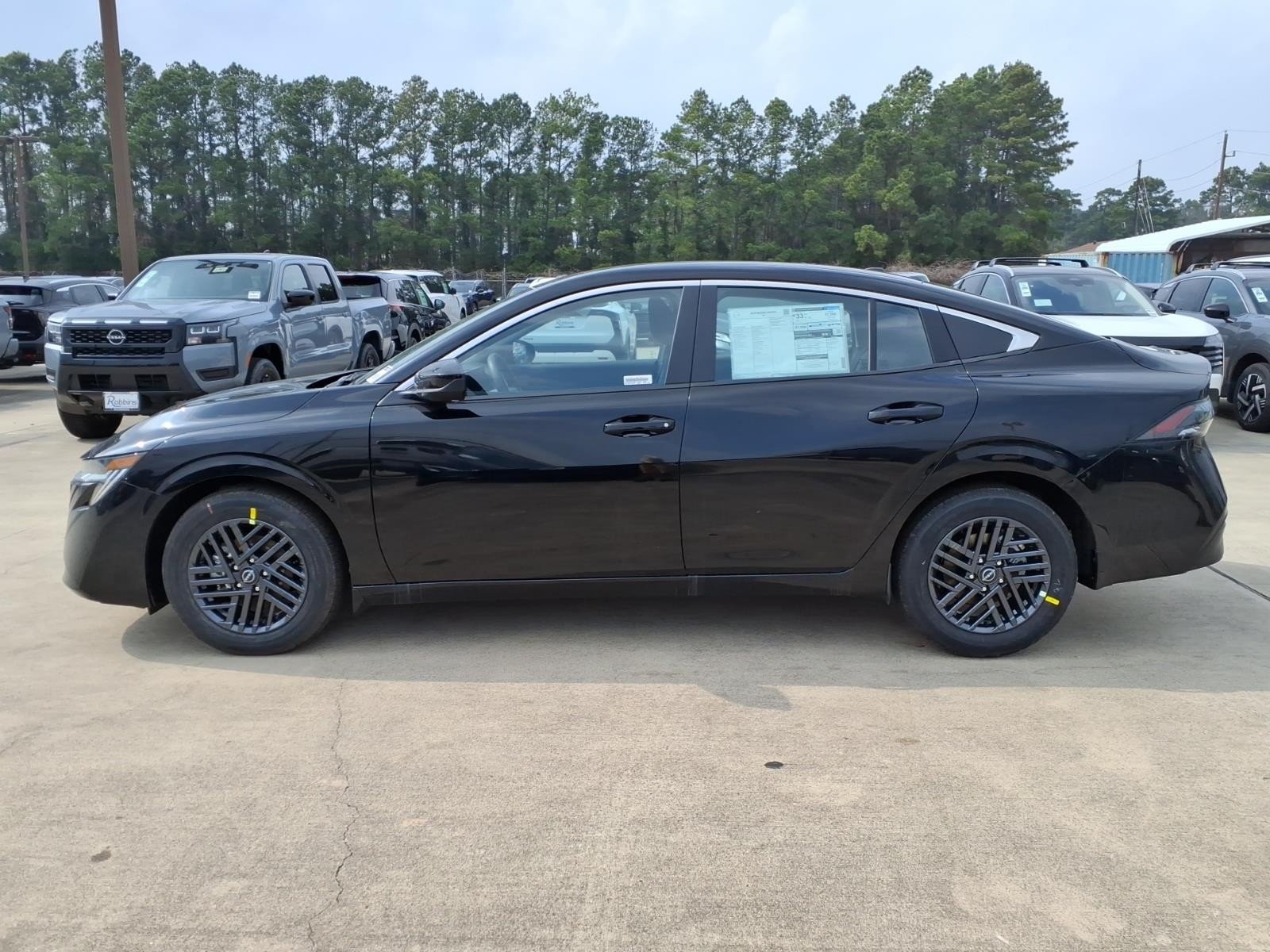 2026 Nissan Sentra SV Black at Robbins Nissan