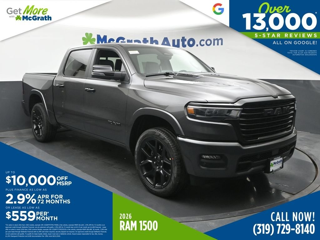 2026 RAM 1500 Laramie 4x4 Crew Cab 5'7's photo