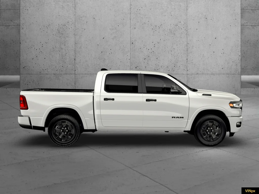 New 2026 Bright White Clear-Coat Exterior Paint RAM Big Horn/Lone Star image 6