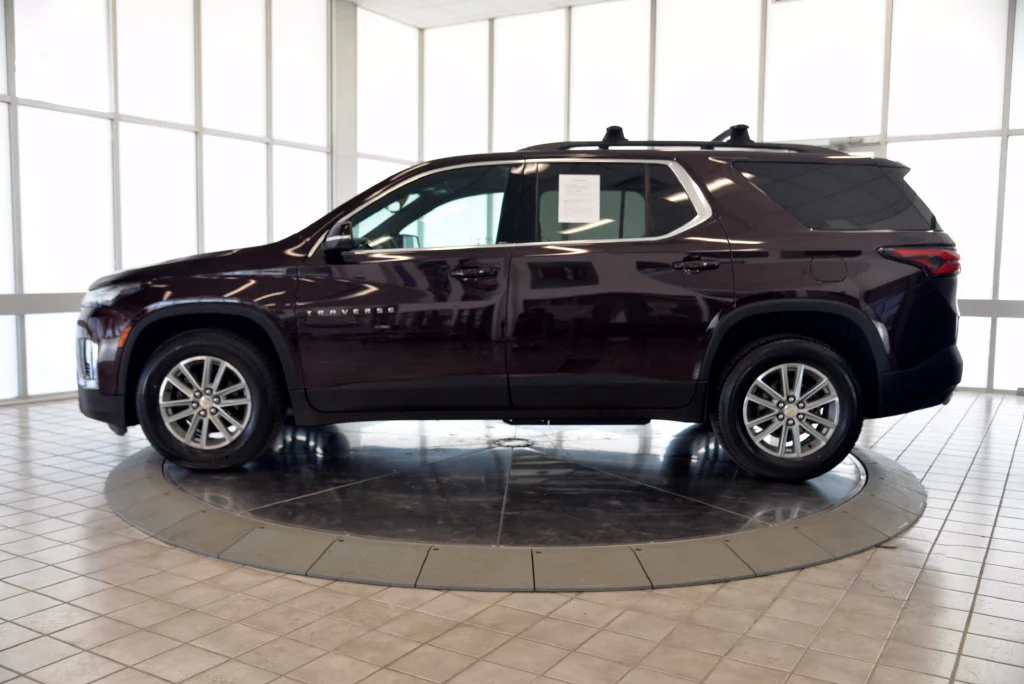 Used 2023 Black Cherry Metallic Chevrolet LT Leather image 5