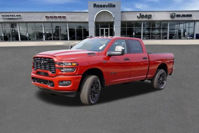 New 2027 Molten Red Pearl-Coat Exterior Paint RAM Big Horn image 7