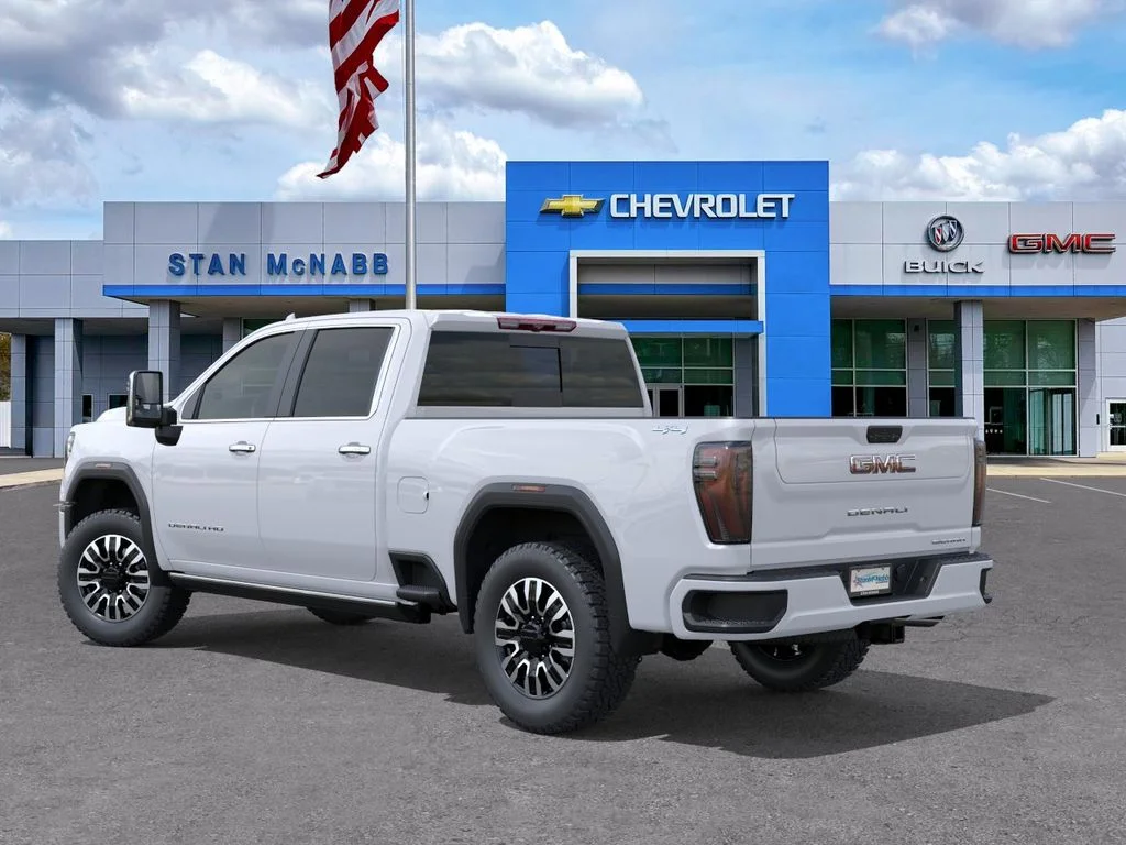 New 2026 Glacier White Tricoat GMC Denali Ultimate image 3