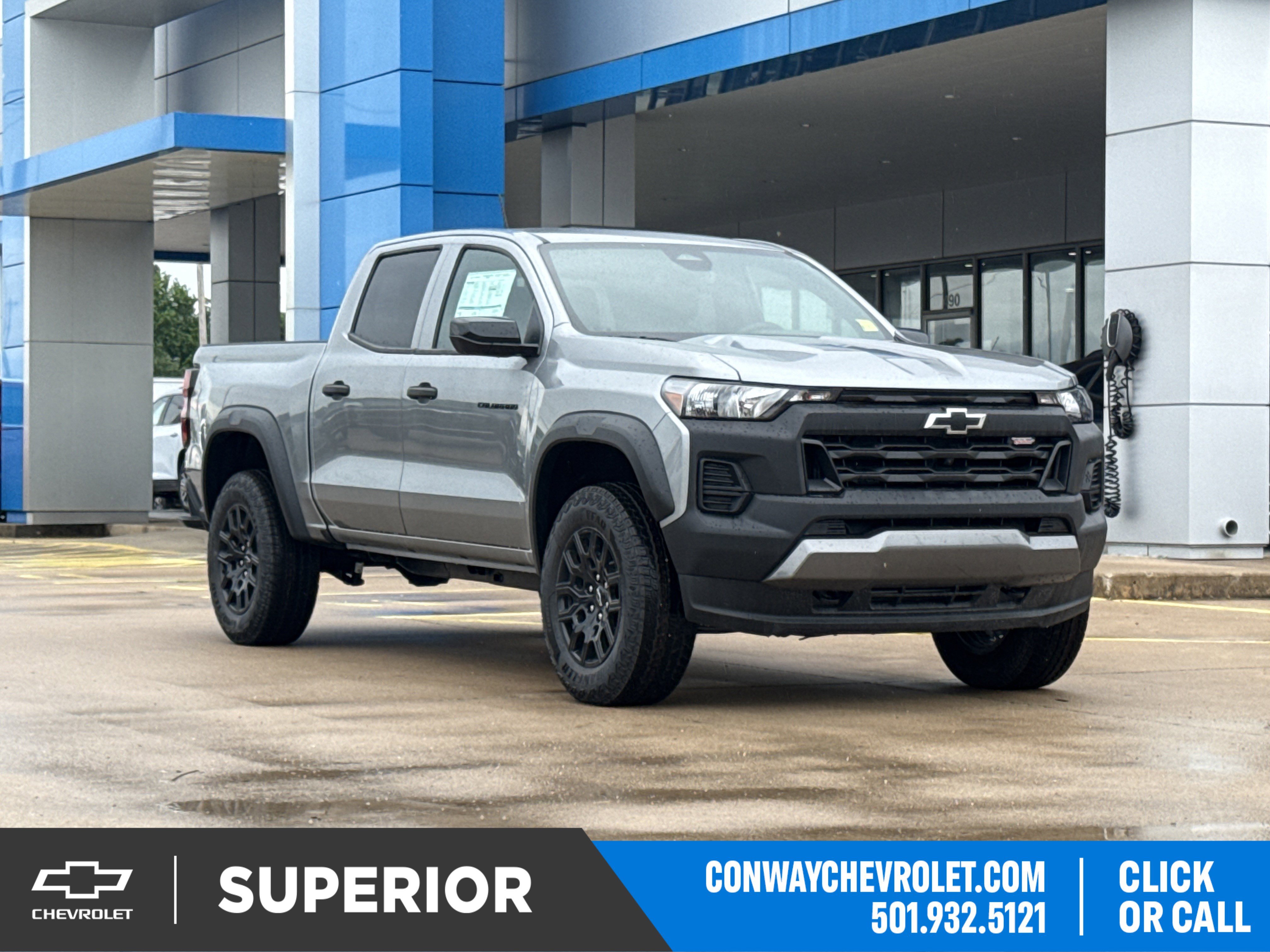 New 2026 Sterling Gray Metallic Chevrolet Trail Boss image 1