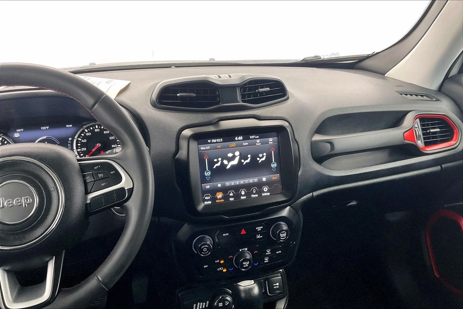 Used 2023 Alpine White Clearcoat Jeep Trailhawk image 5