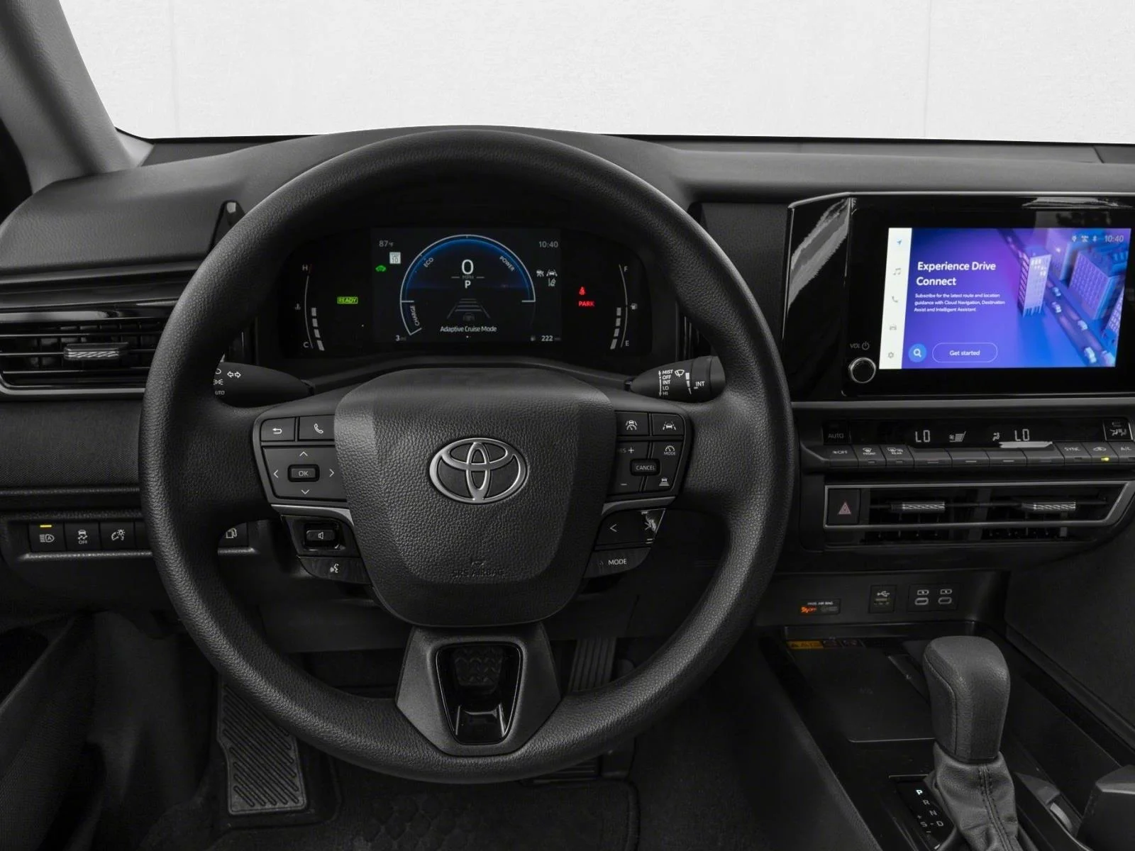 New 2026 Midnight Black Metallic Toyota LE image 4