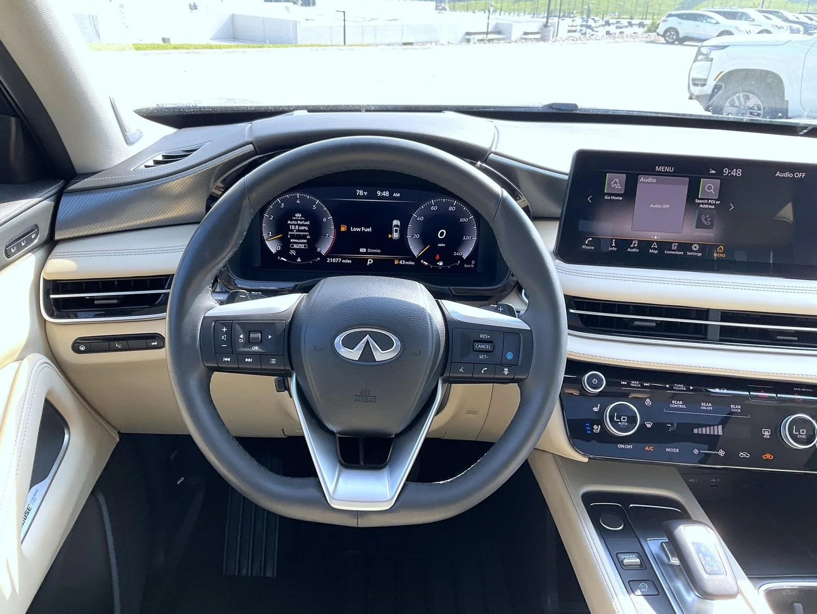 Used 2023 Blue INFINITI LUXE image 13
