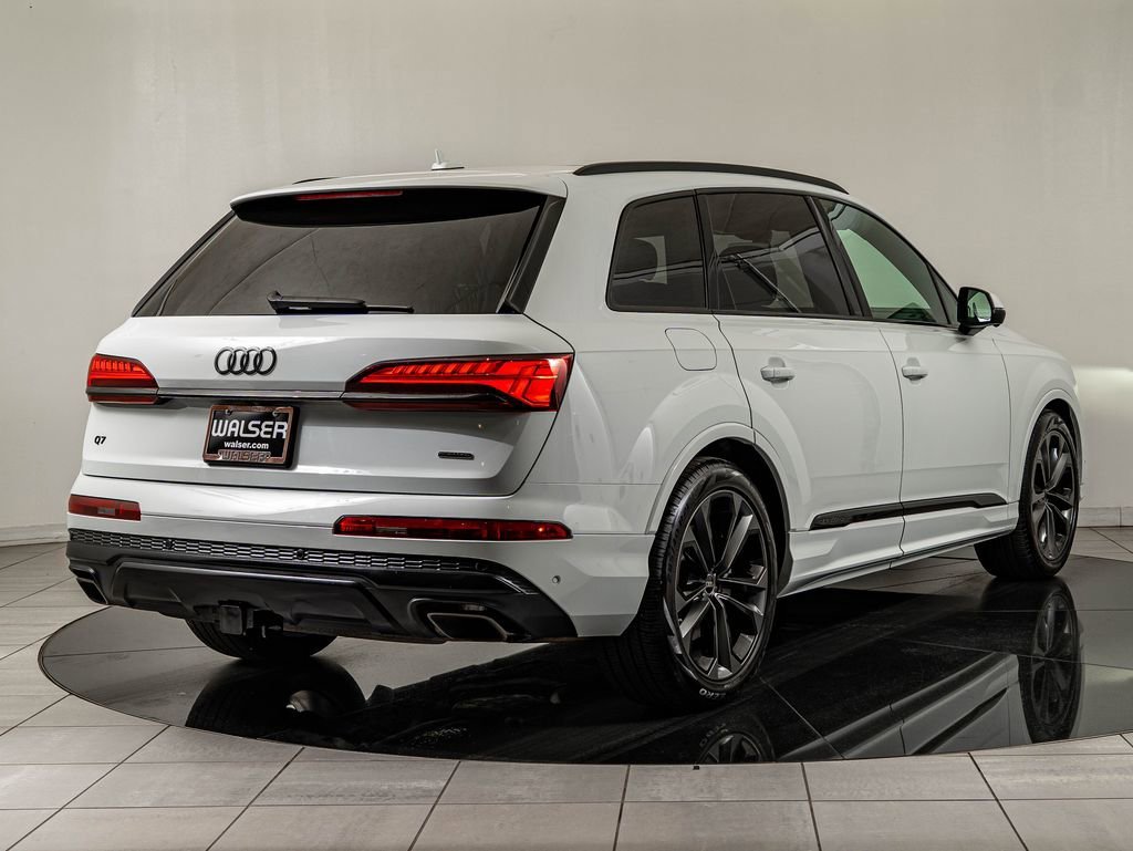 Used 2025 Glacier White Metallic Audi 55 Premium Plus image 5