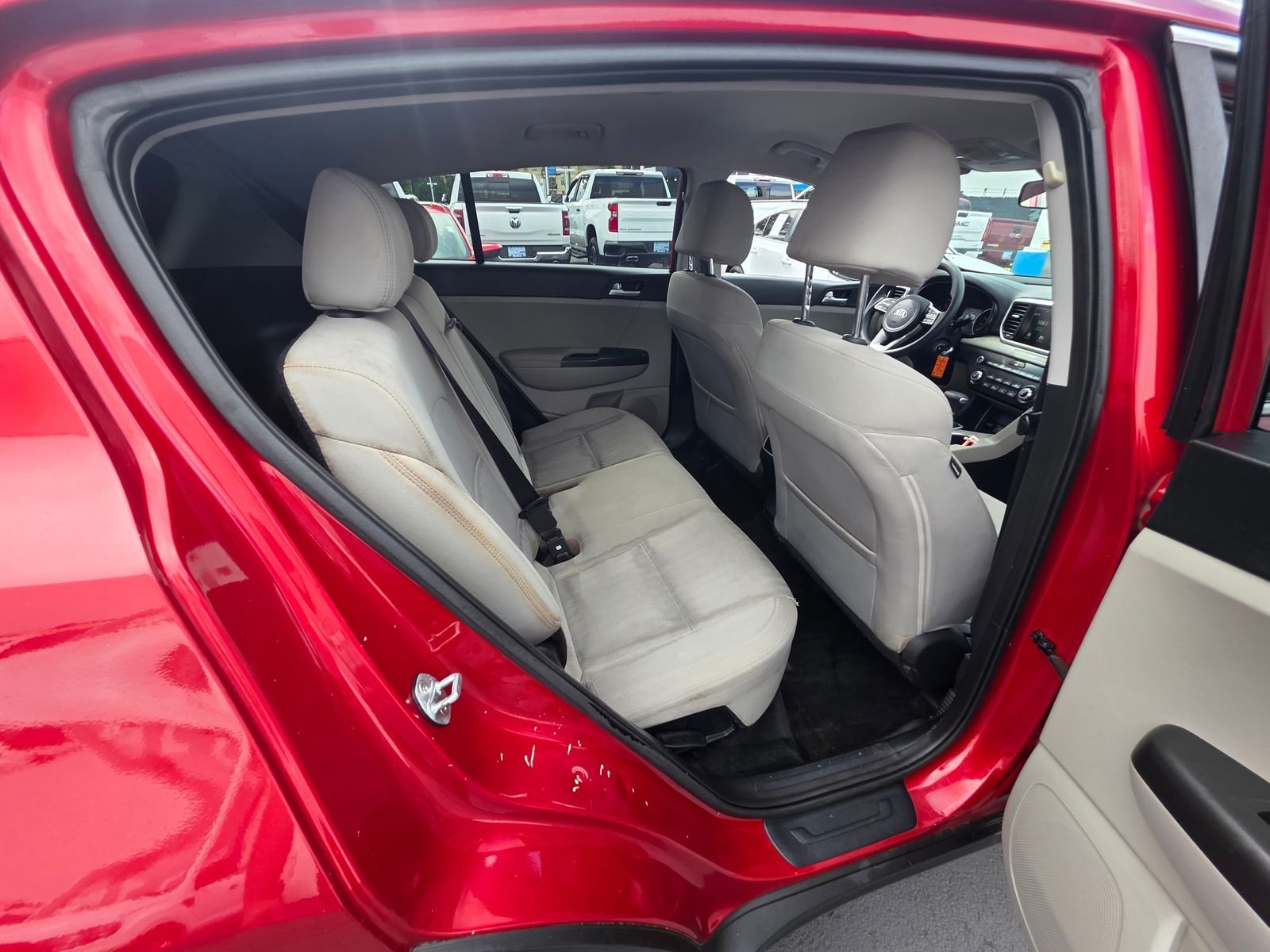 Used 2021 Hyper Red Kia LX image 14