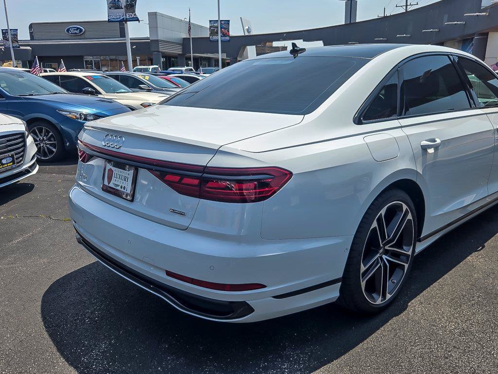 Used 2025 Glacier White Metallic Audi L 55 image 9