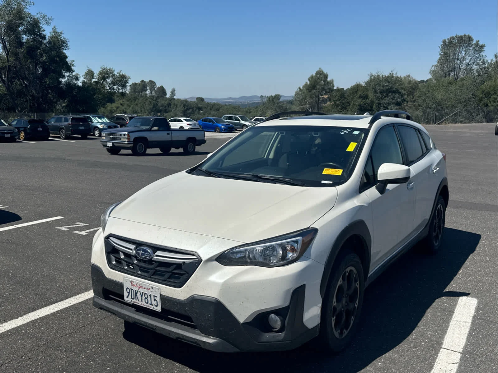 Used 2023 Crystal White Pearl Subaru Premium image 12