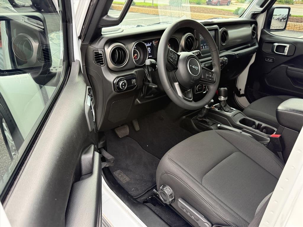 Used 2023 Bright White Clear Coat Jeep Sport S image 13
