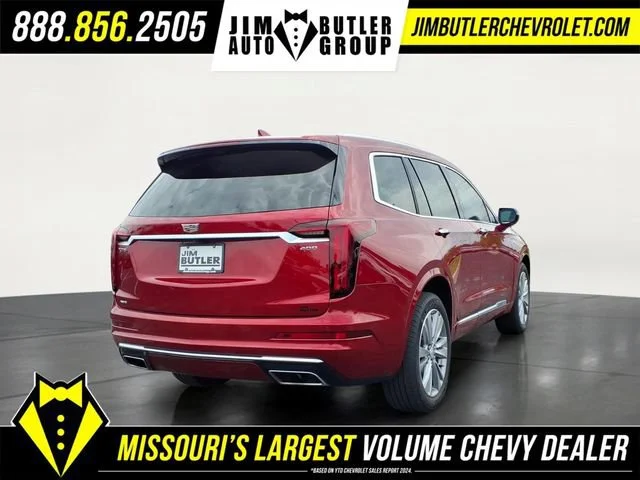 Used 2024 Radiant Red Tintcoat Cadillac Premium Luxury image 26