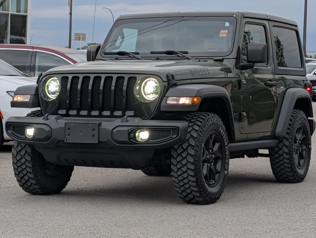 Certified Used 2022 Green Jeep Willys - - Tech Grp - Cold Weather - Uconnect NAV & Sound! image 4