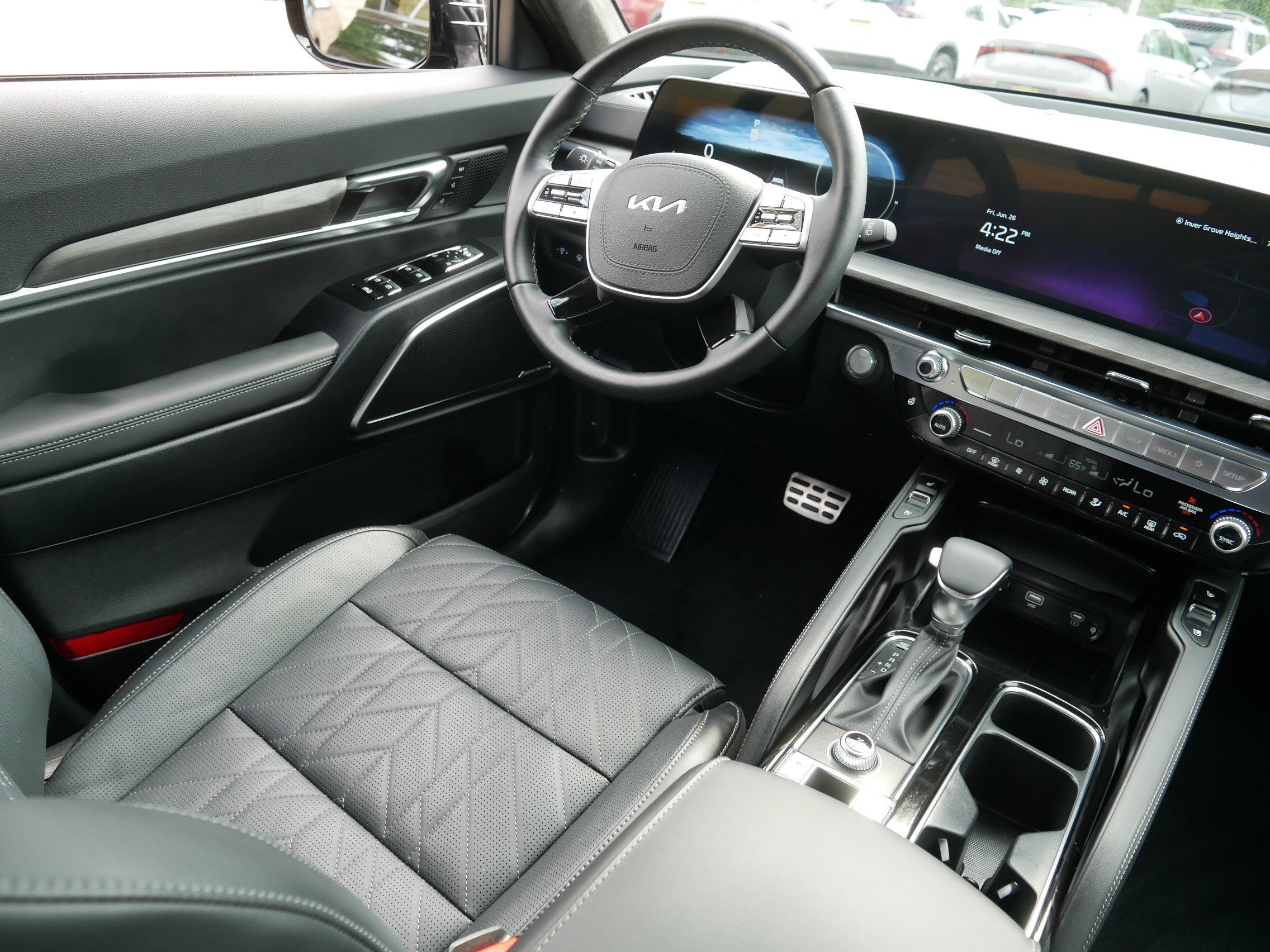 Used 2025 Ebony Black Kia SX-Prestige X-Line image 9
