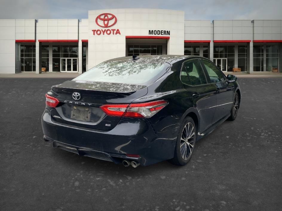 Used 2019 Midnight Black Metallic Toyota SE image 25