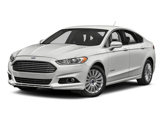 Used 2016 White Platinum Metallic Tri-Coat Ford SE Hybrid image 1