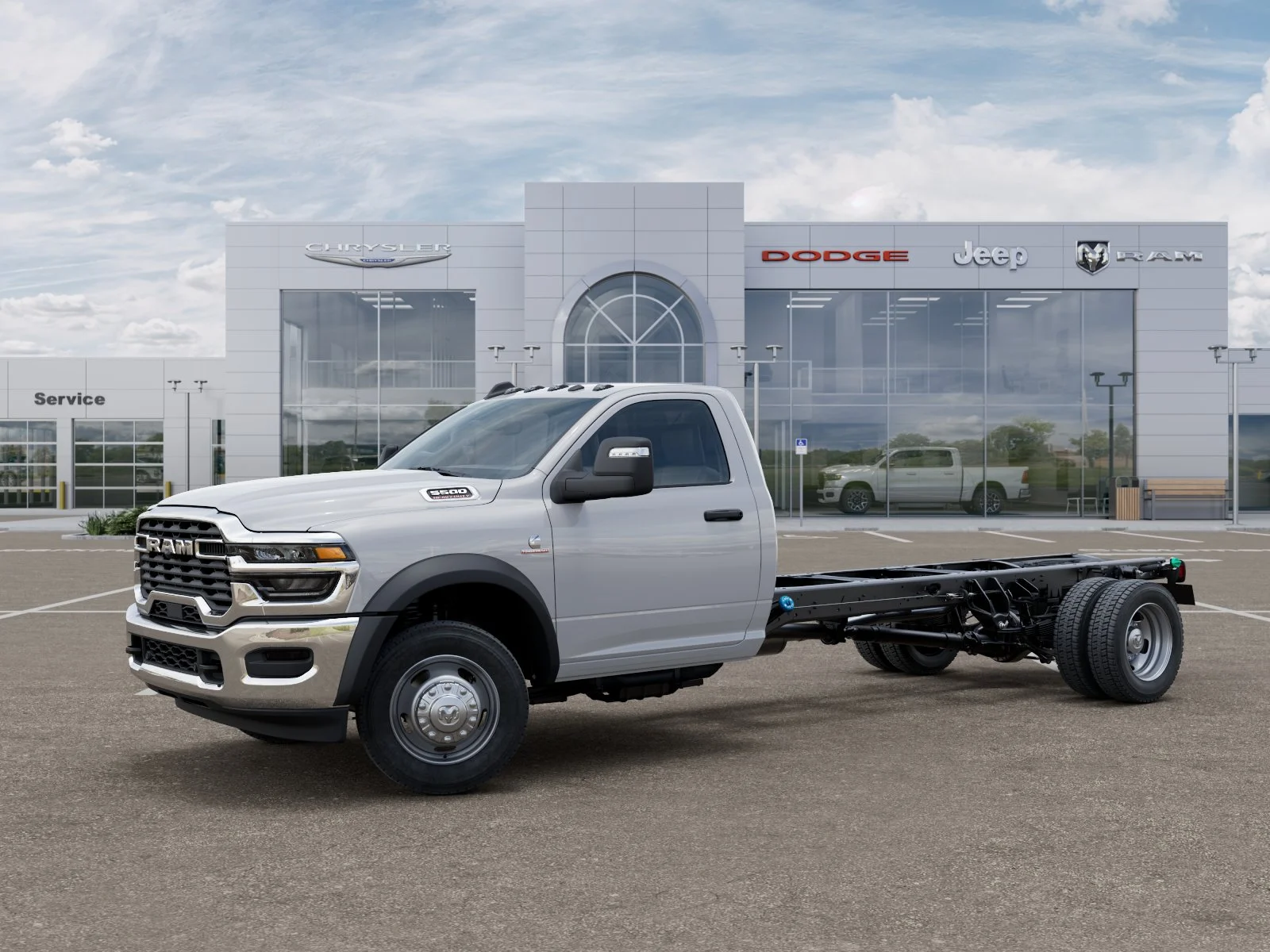 New 2025 Bright White Clearcoat RAM Tradesman image 13
