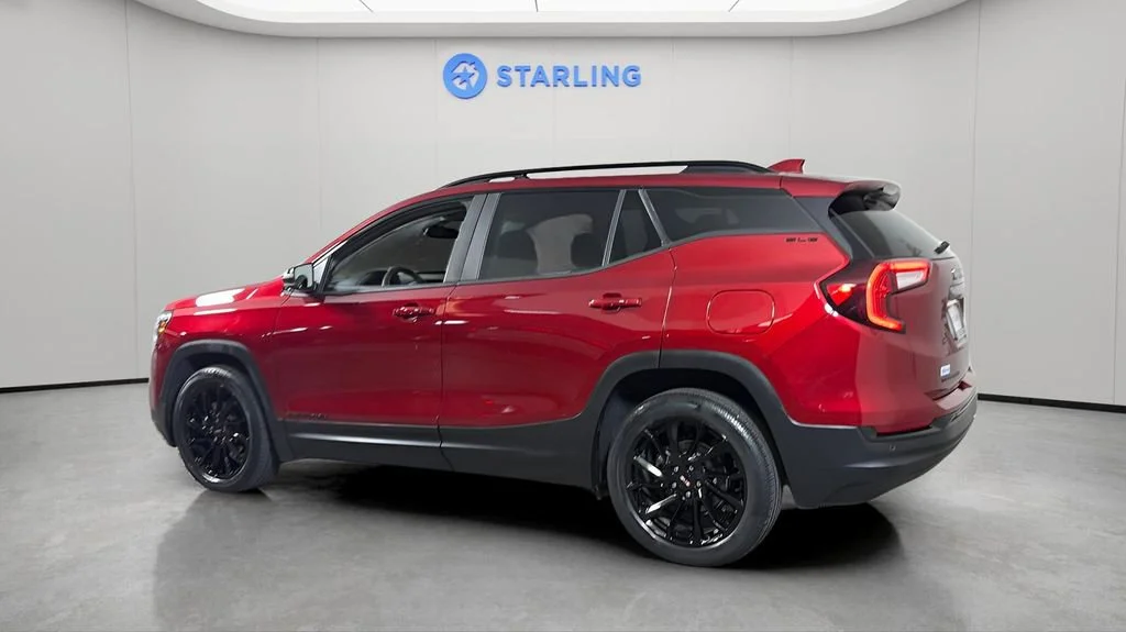Certified Used 2023 Volcanic Red Tintcoat GMC SLE image 4