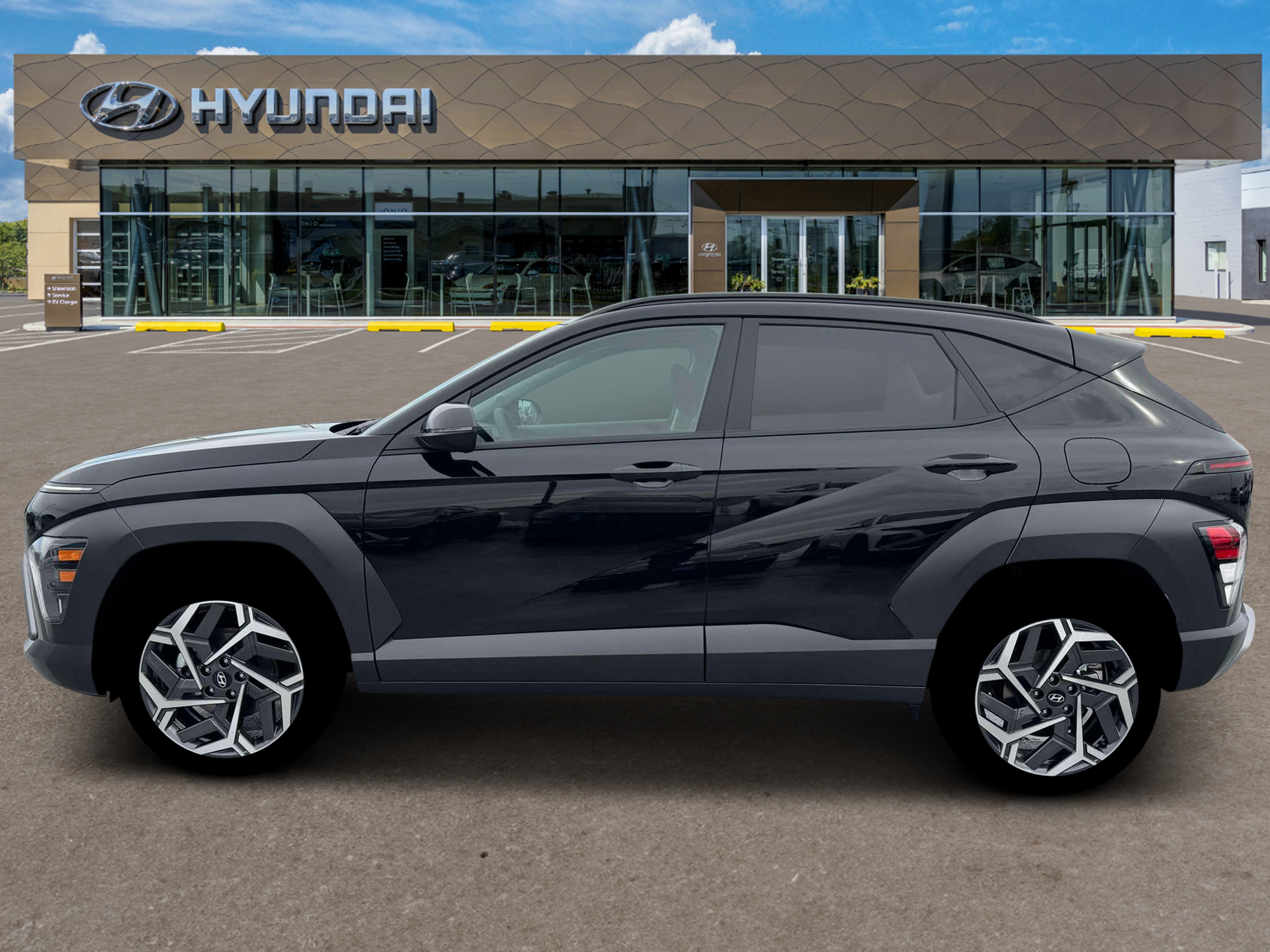 New 2026 Abyss Black Pearl Hyundai SEL Premium FWD image 3