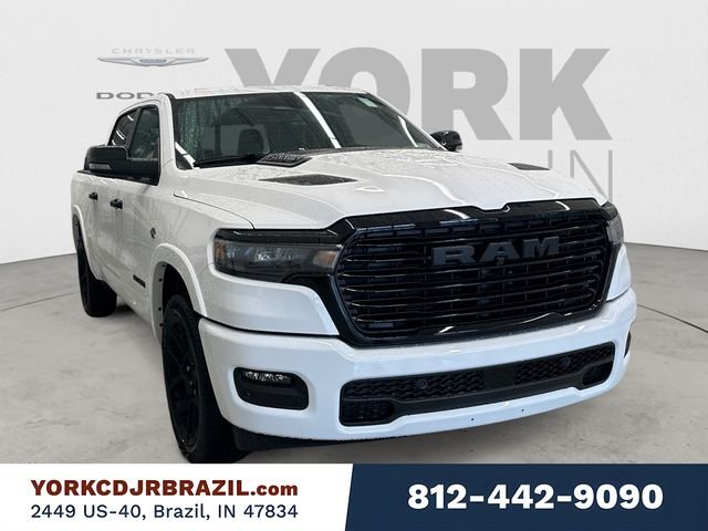 New 2026 Bright White Clear-Coat Exterior Paint RAM Laramie image 7