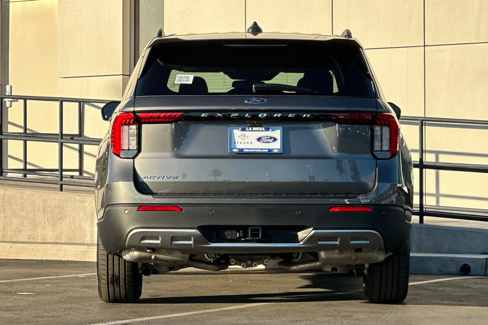 New 2026 Carbonized Gray Metallic Ford Active image 4