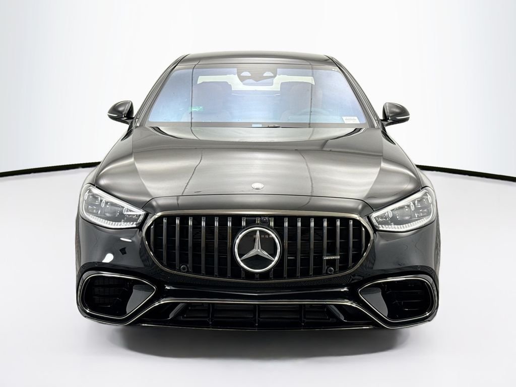 New 2026 Obsidian Black Metallic Mercedes-Benz S 63 E AMG® image 2