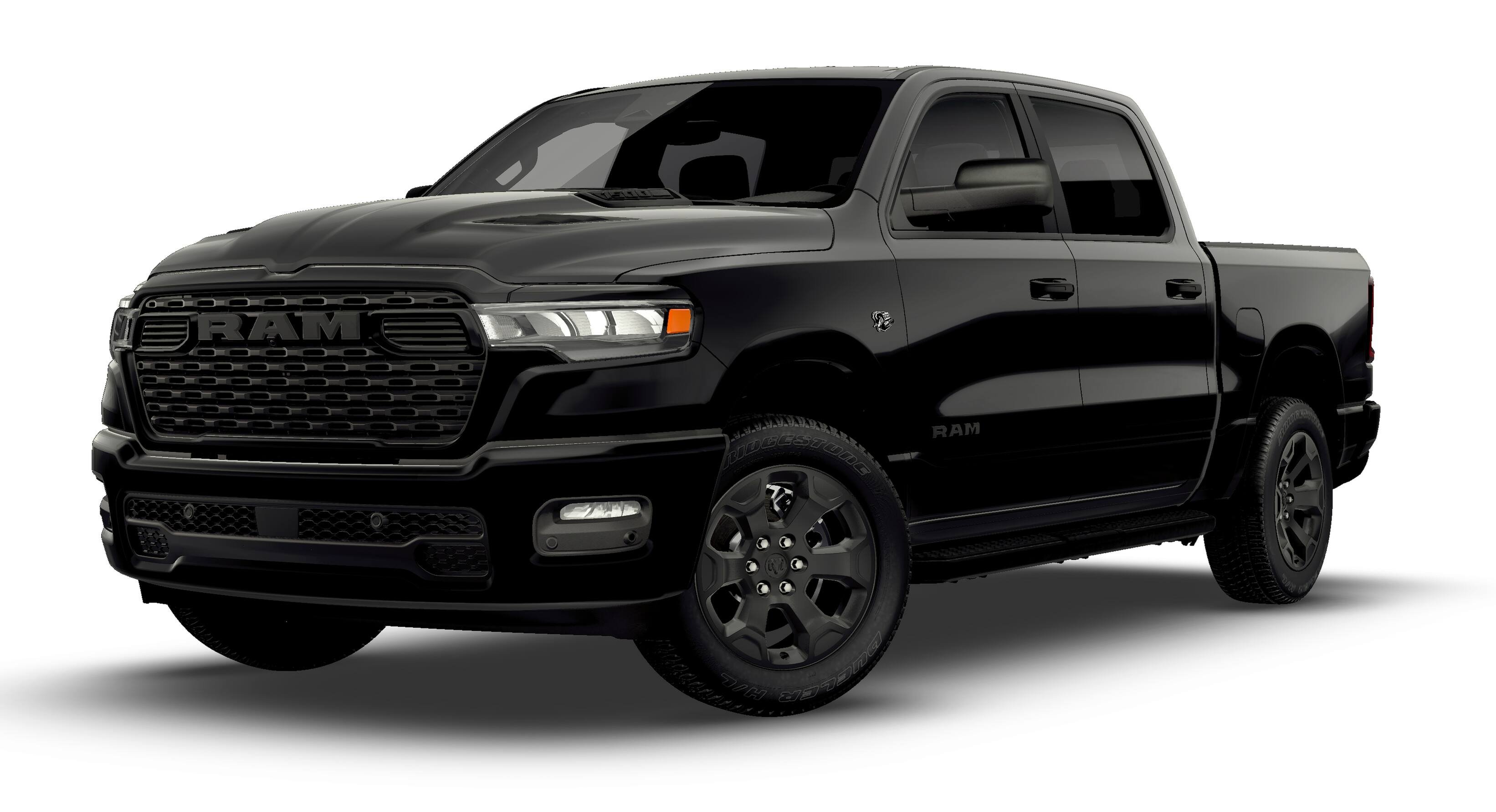 New 2026 Diamond Black Crystal Pearl-Coat Exterior Paint RAM  image 13