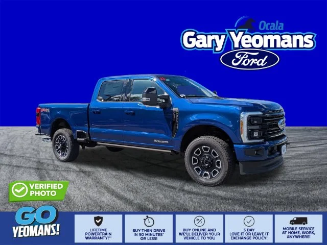 New 2026 Argon Blue Metallic Ford F-350® Platinum® image 1
