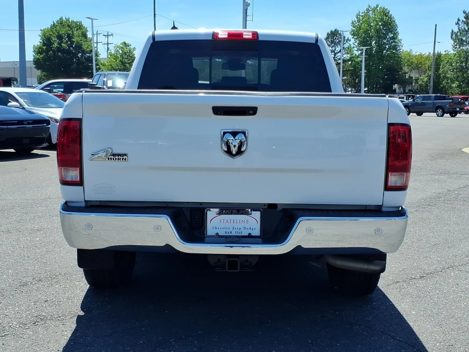 Used 2017 Bright White Clearcoat Ram Big Horn image 16