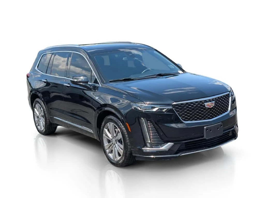 Used 2023 STELLAR BLACK METALLIC Cadillac FWD Premium Luxury image 4