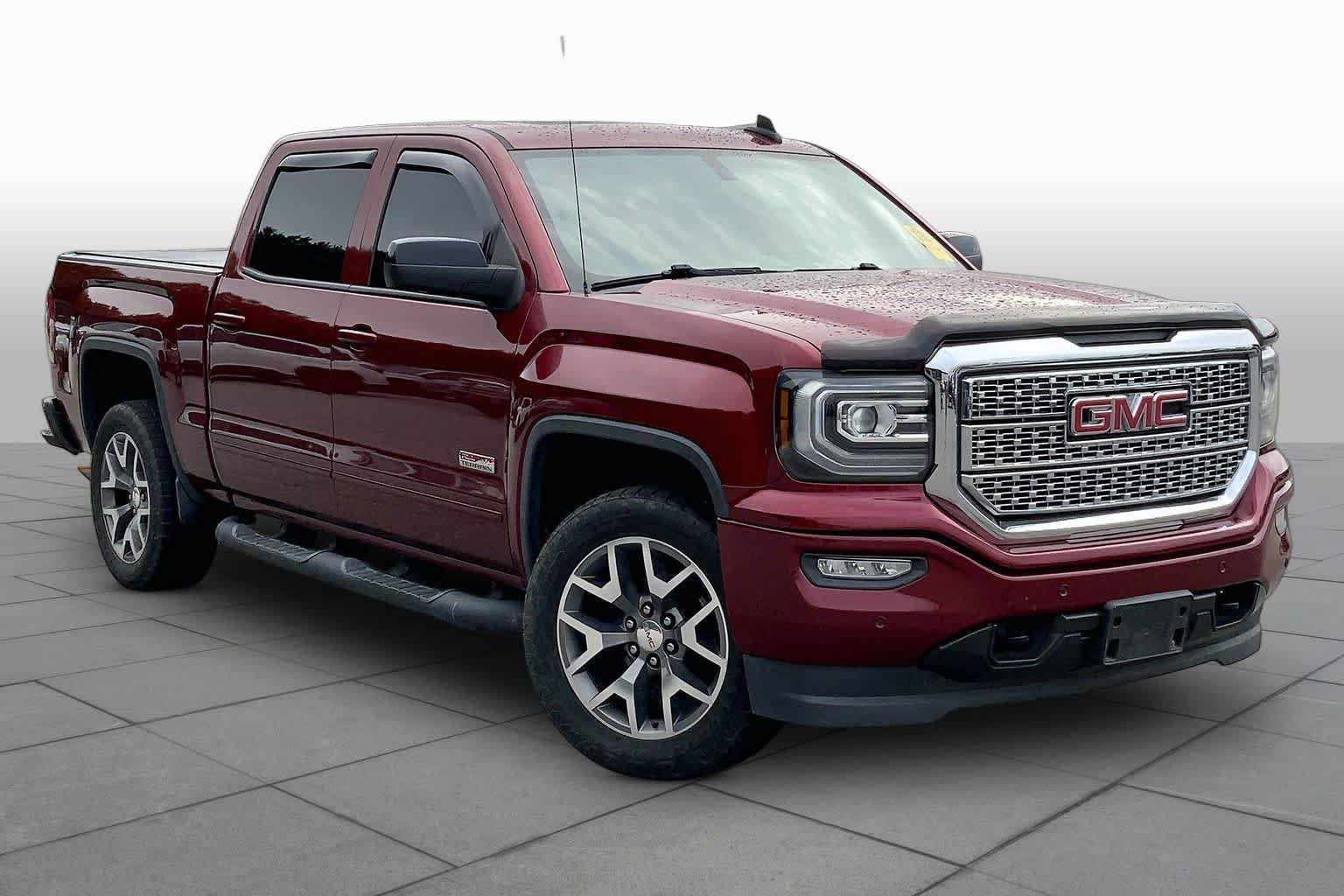 Used 2017 Crimson Red Tintcoat GMC SLT image 3