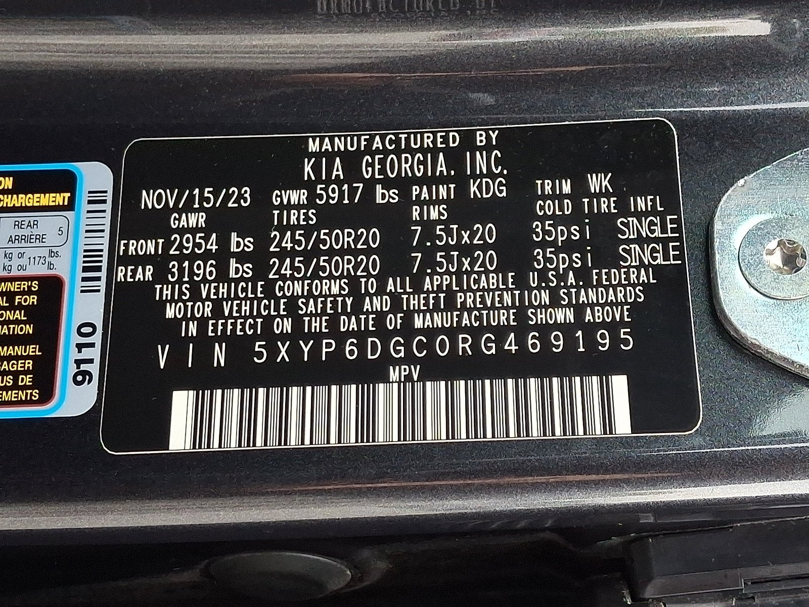 Used 2024 Gray Kia S image 28