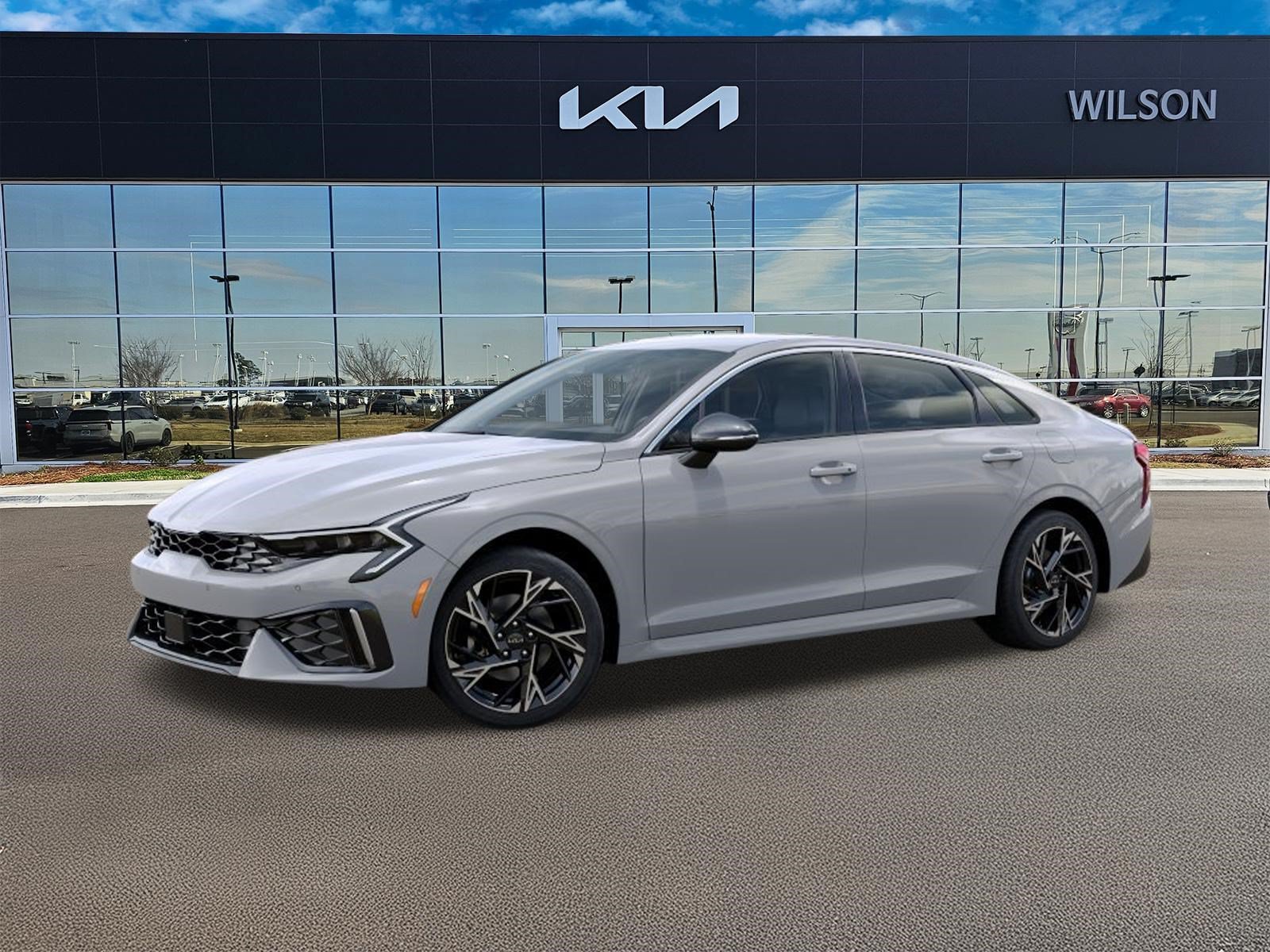 New 2026 Wolf Gray Kia GT-Line FWD image 3