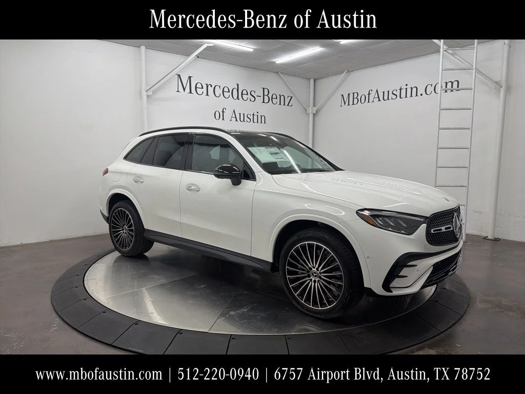 Used 2026 White Mercedes-Benz GLC 300 image 1