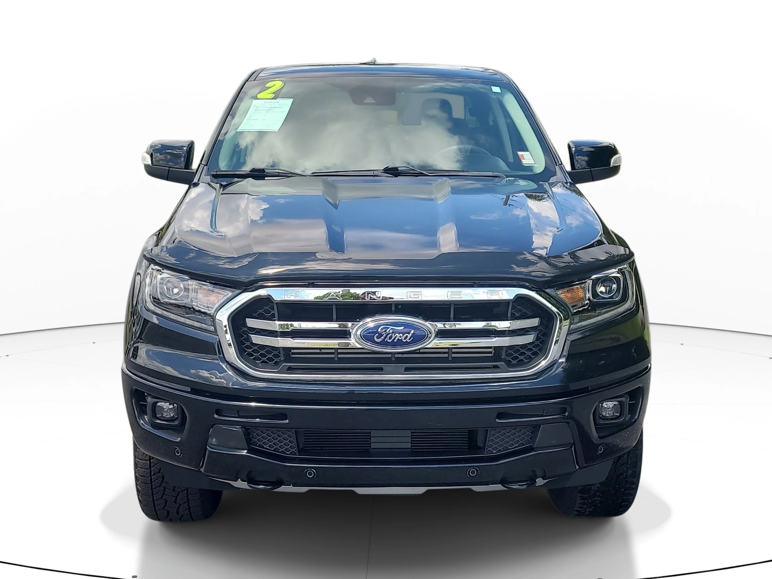 Used 2022 Shadow Black Ford LARIAT image 2