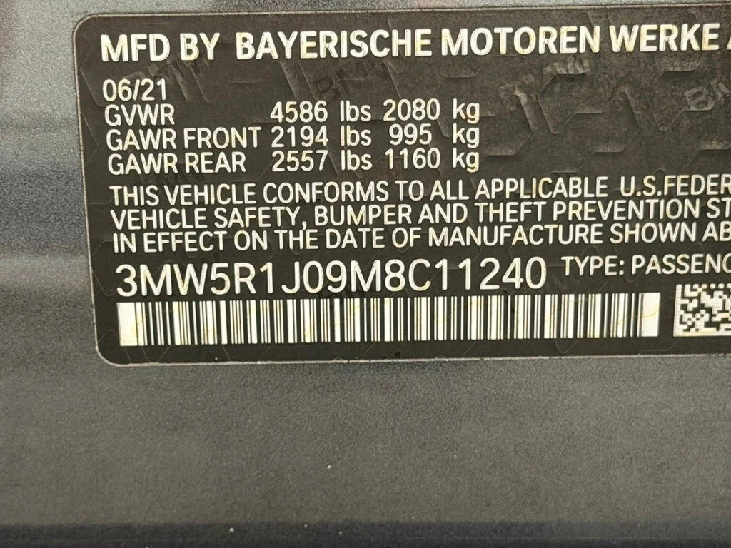 Used 2021 Gray BMW 330i image 41