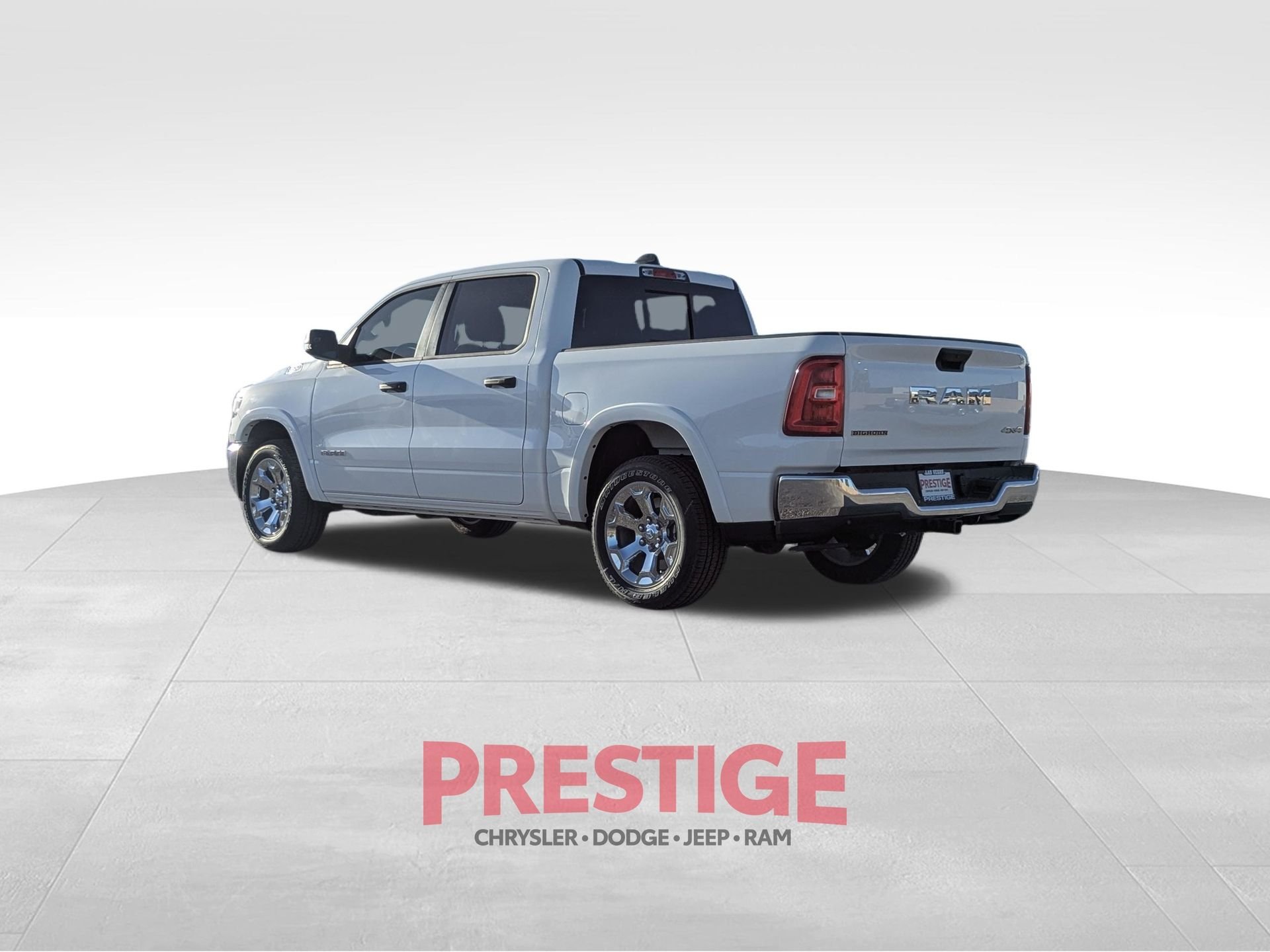 New 2026 Bright White Clear-Coat Exterior Paint RAM Big Horn/Lone Star image 7