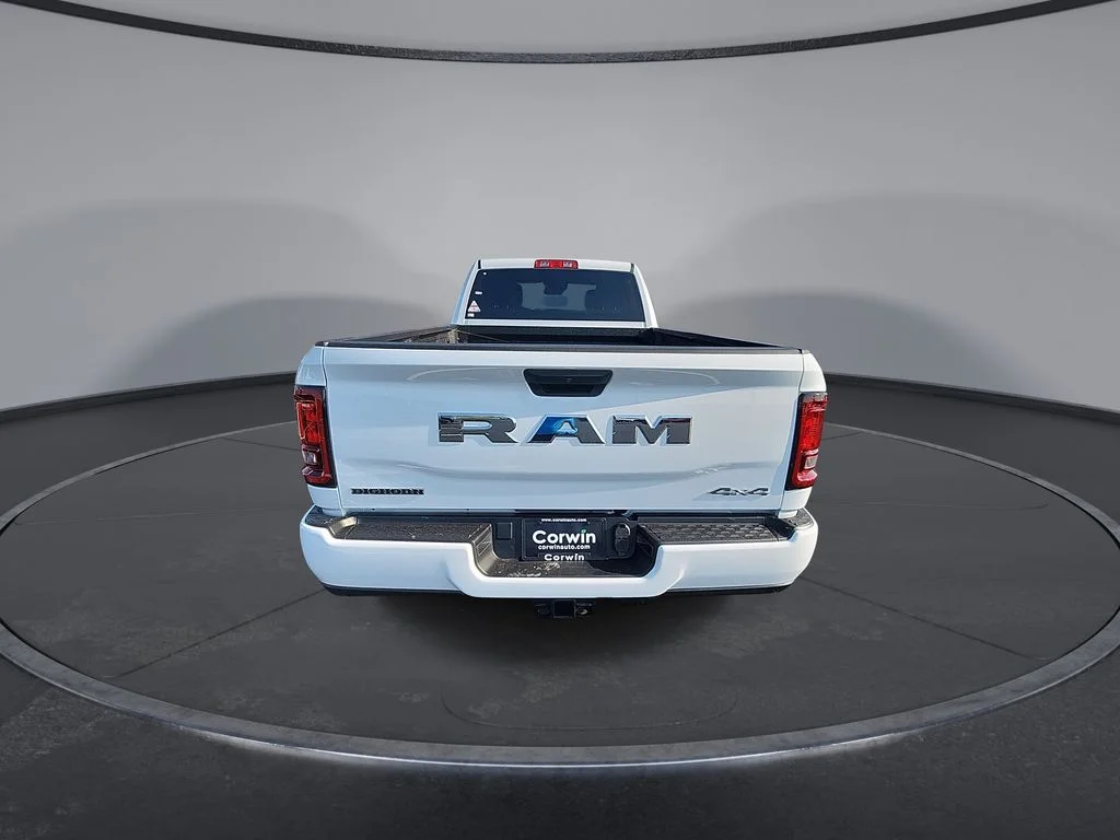 New 2026 Bright White Clearcoat RAM Big Horn image 7